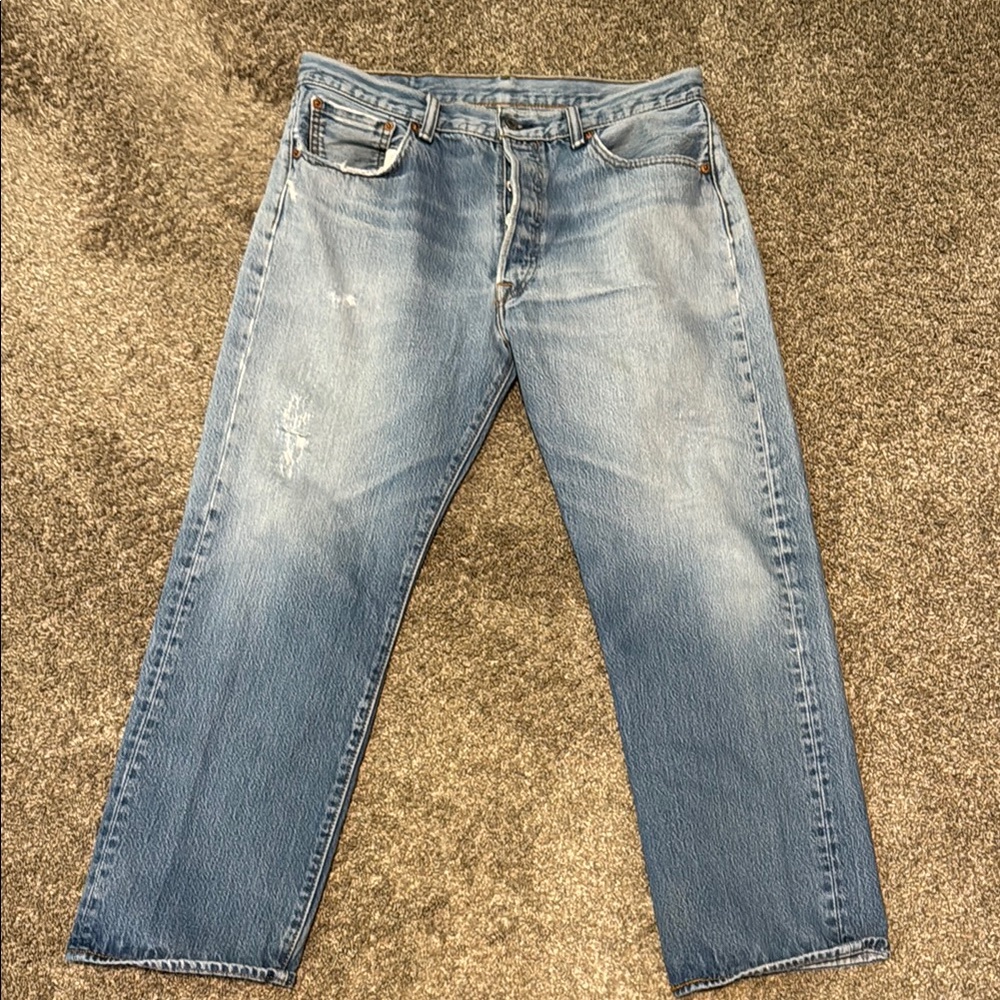 Levi's vintage 90’s 501 jeans light wash 34